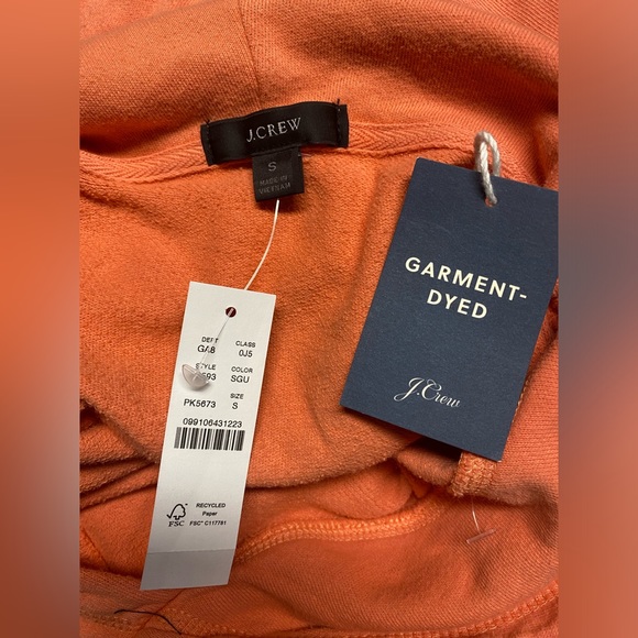 NWT J. Crew Hoodie SZ S - Picture 3 of 4